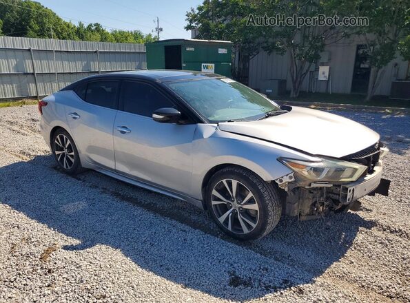 1N4AA6AP8HC373321 2017 NISSAN MAXIMA Silver Przód prawy