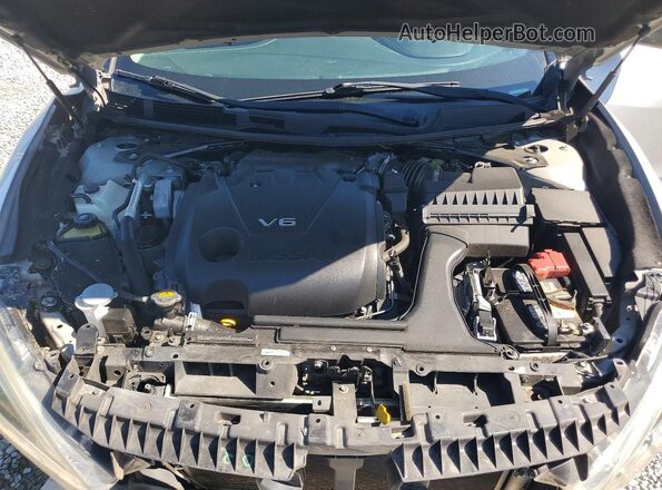 1N4AA6AP8HC373321 2017 NISSAN MAXIMA Silver Widok wnętrza z tyłu