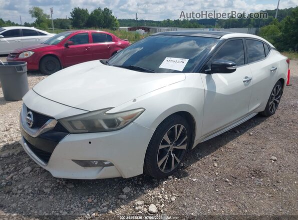 1N4AA6AP8HC374386 2017 NISSAN MAXIMA White Передня ліва чверть