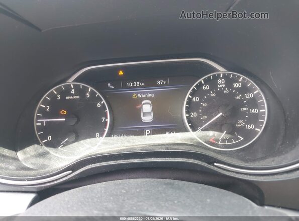 1N4AA6AP8HC374386 2017 NISSAN MAXIMA White Вид задніх сидінь