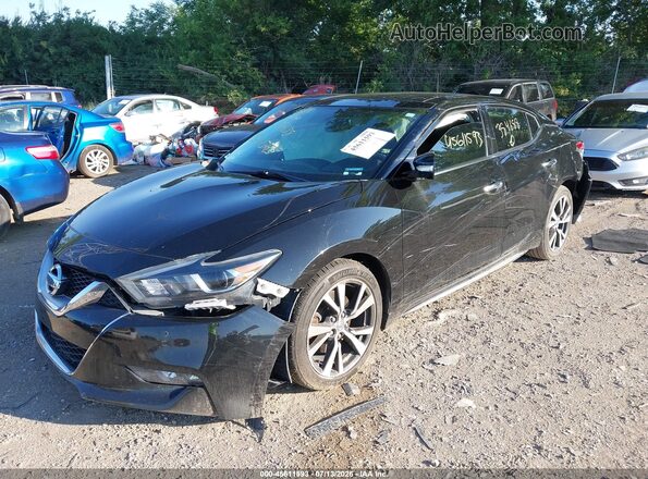 1N4AA6AP8HC384688 2017 NISSAN MAXIMA Black Vista tres cuartos delantera izquierda