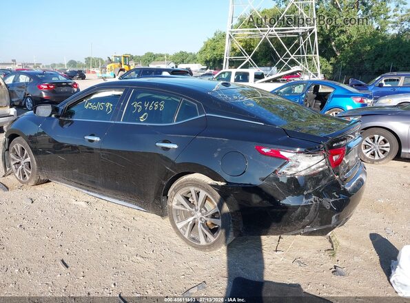 1N4AA6AP8HC384688 2017 NISSAN MAXIMA Black Trasero izquierdo