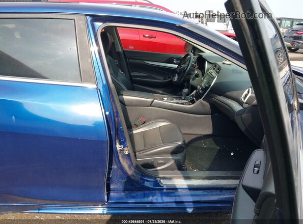 1N4AA6AP8HC392130 2017 NISSAN MAXIMA Dark Blue Widok wnętrza z przodu