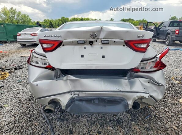 1N4AA6AP8HC395576 2017 NISSAN MAXIMA Silver Widok z tyłu