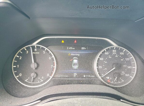 1N4AA6AP8HC395576 2017 NISSAN MAXIMA Silver Widok zestawu wskaźników