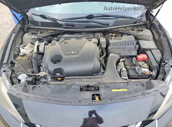 1N4AA6AP8HC399451 2017 NISSAN MAXIMA Black Rear interior view