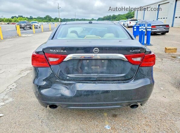 1N4AA6AP8HC399451 2017 NISSAN MAXIMA Black Rear view