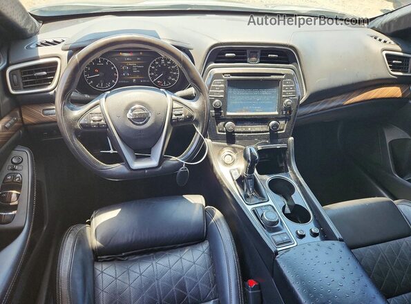 1N4AA6AP8HC403983 2017 NISSAN MAXIMA Gray Dashboard view