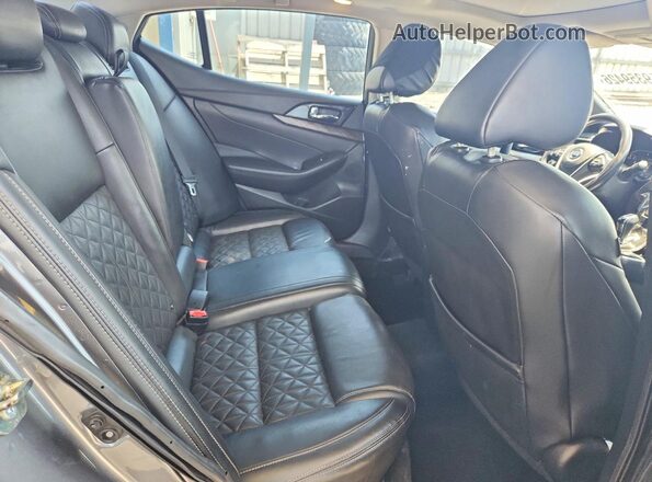 1N4AA6AP8HC403983 2017 NISSAN MAXIMA Gray Rear seats view