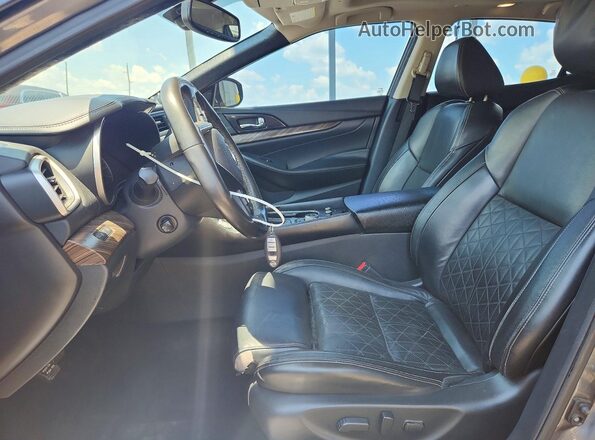 1N4AA6AP8HC403983 2017 NISSAN MAXIMA Gray Front interior view