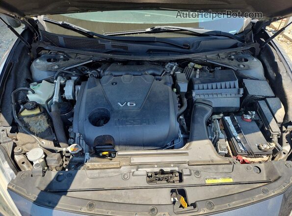 1N4AA6AP8HC403983 2017 NISSAN MAXIMA Gray Rear interior view