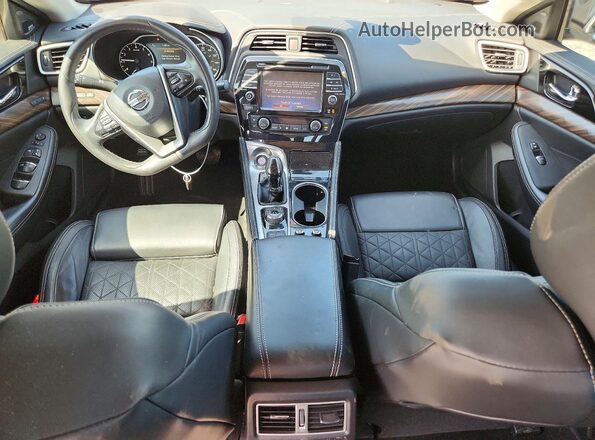 1N4AA6AP8HC410142 2017 NISSAN MAXIMA Black Dashboard view