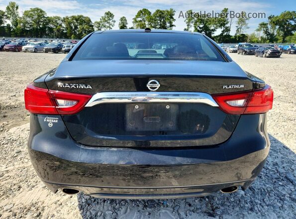 1N4AA6AP8HC410142 2017 NISSAN MAXIMA Black Rear view