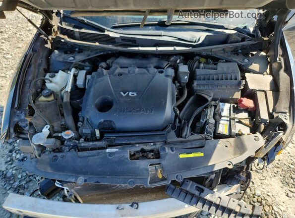 1N4AA6AP8HC410142 2017 NISSAN MAXIMA Black Rear interior view