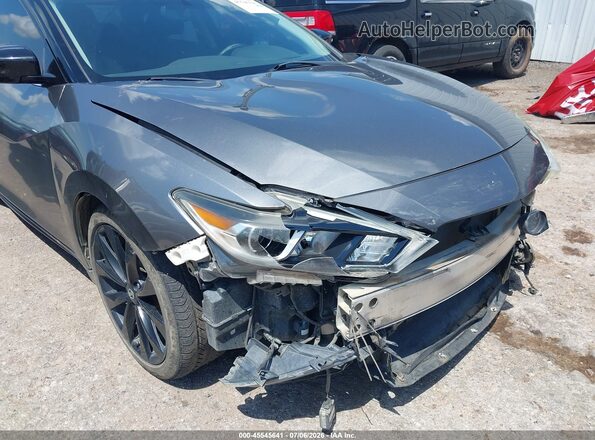 1N4AA6AP8HC418323 2017 NISSAN MAXIMA Black წინა ხედი