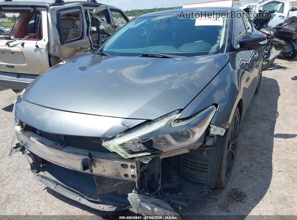 1N4AA6AP8HC418323 2017 NISSAN MAXIMA Black უკანა სალონის ხედი