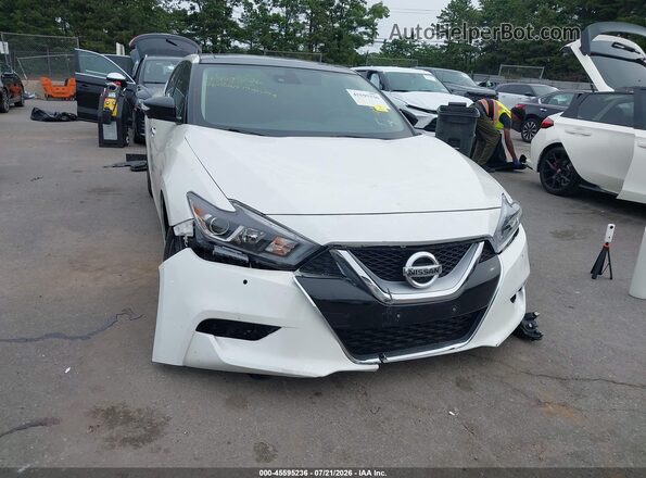 1N4AA6AP8HC424106 2017 NISSAN MAXIMA White Դիմացի տեսք