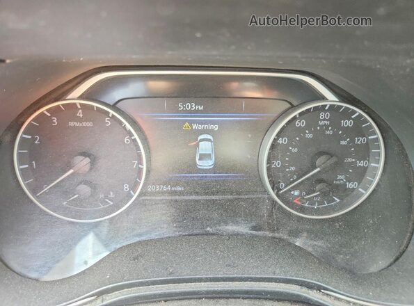 1N4AA6AP8HC446705 2017 NISSAN MAXIMA White Սարքավորումների վահանակի տեսք