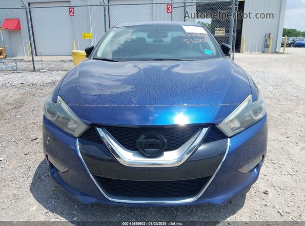 1N4AA6AP8HC450110 2017 NISSAN MAXIMA Синий Вид спереди