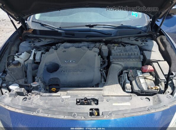 1N4AA6AP8HC450110 2017 NISSAN MAXIMA Синий Вид сзади