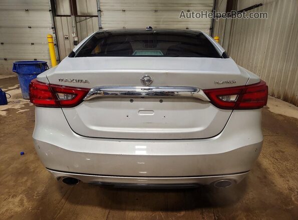 1N4AA6AP8JC370330 2018 NISSAN MAXIMA Silver უკანა ხედი
