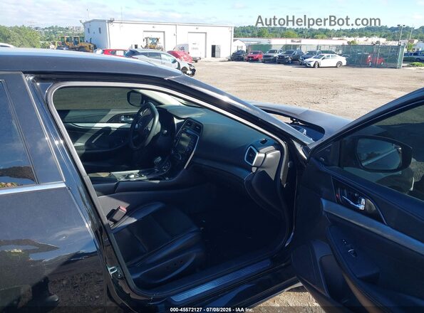 1N4AA6AP8JC385264 2018 NISSAN MAXIMA Black Front interior view
