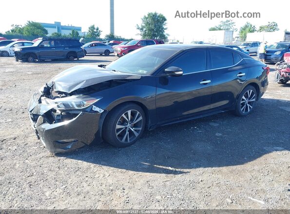 1N4AA6AP8JC385264 2018 NISSAN MAXIMA Black Front left