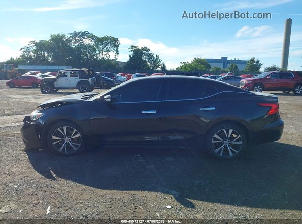 1N4AA6AP8JC385264 2018 NISSAN MAXIMA Black Rear interior view