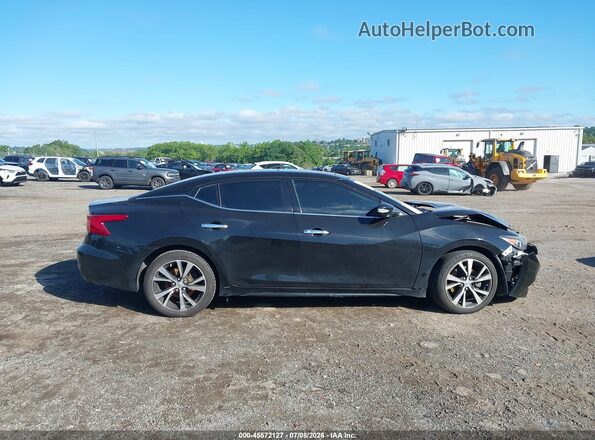 1N4AA6AP8JC385264 2018 NISSAN MAXIMA Black Instrument cluster view