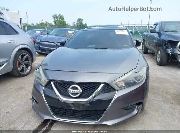 1N4AA6AP8JC385605 2018 NISSAN MAXIMA Gray Vista del cuadro de instrumentos