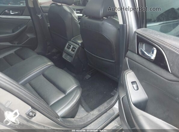 1N4AA6AP8JC385605 2018 NISSAN MAXIMA Gray Vista de la etiqueta del VIN