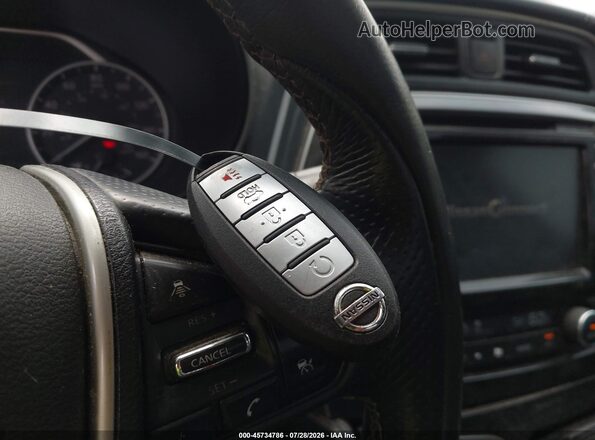 1N4AA6AP8JC385605 2018 NISSAN MAXIMA Gray Vista del salpicadero