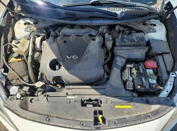 1N4AA6AP8JC388116 2018 NISSAN MAXIMA Белый Вид задней части салона