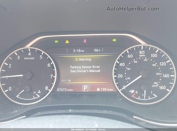 1N4AA6AP8JC409952 2018 NISSAN MAXIMA Silver უკანა სავარძლების ხედი