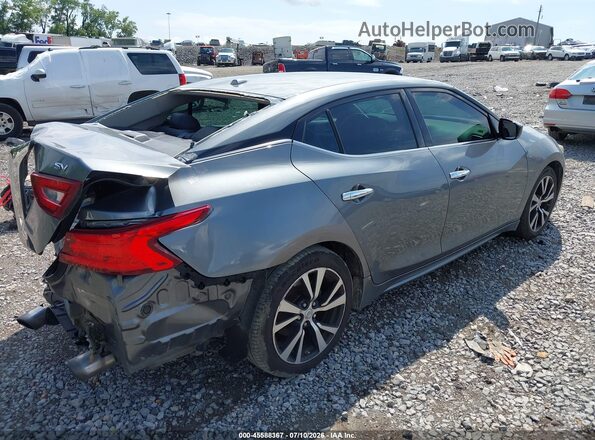 1N4AA6AP8JC409952 2018 NISSAN MAXIMA Silver უკანა მარჯვენა