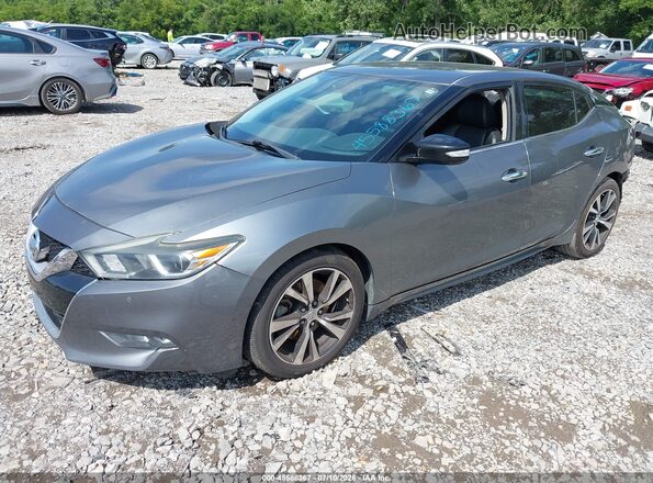 1N4AA6AP8JC409952 2018 NISSAN MAXIMA Silver წინა მარცხენა ხედი სამი მეოთხედიდან