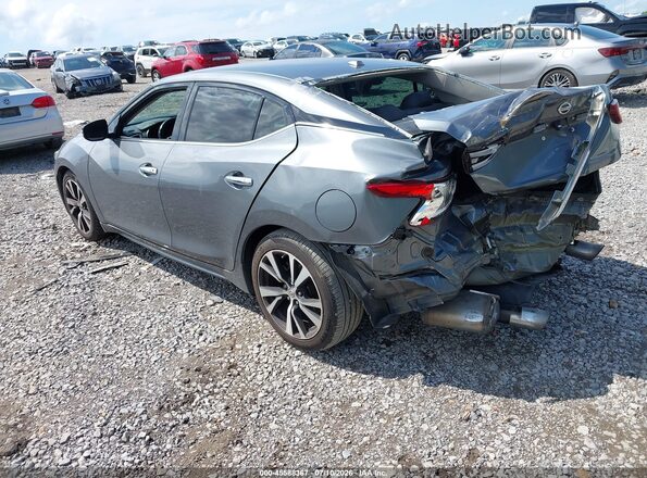 1N4AA6AP8JC409952 2018 NISSAN MAXIMA Silver უკანა მარცხენა