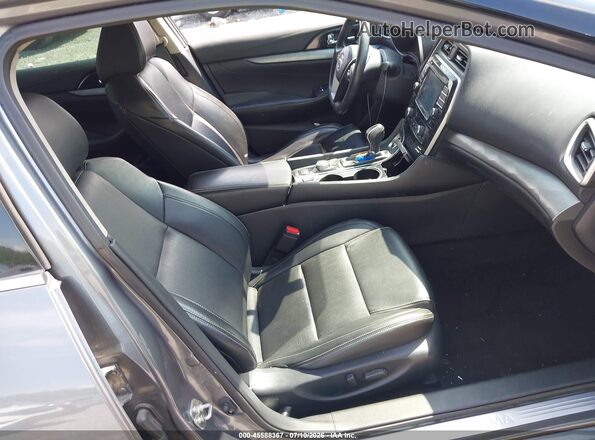 1N4AA6AP8JC409952 2018 NISSAN MAXIMA Silver წინა სალონის ხედი