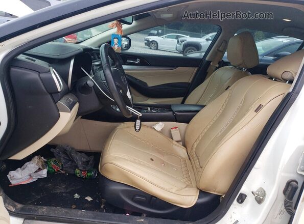 1N4AA6AP9GC379725 2016 NISSAN MAXIMA White Vista interior delantera