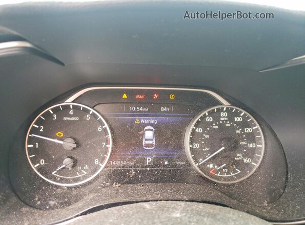 1N4AA6AP9GC379725 2016 NISSAN MAXIMA White Vista del cuadro de instrumentos