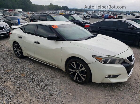 1N4AA6AP9GC379725 2016 NISSAN MAXIMA White Delantero derecho