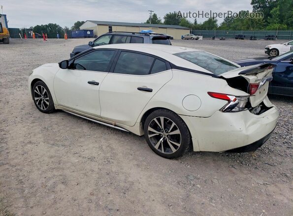 1N4AA6AP9GC379725 2016 NISSAN MAXIMA White Trasero izquierdo