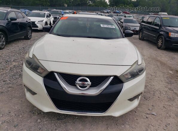 1N4AA6AP9GC379725 2016 NISSAN MAXIMA White Vista frontal