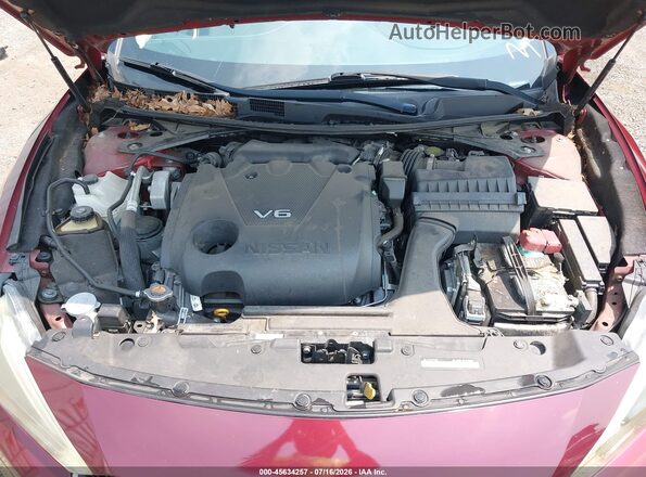 1N4AA6AP9GC397464 2016 NISSAN MAXIMA Красный Вид сзади