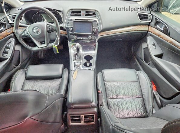 1N4AA6AP9GC417230 2016 NISSAN MAXIMA Brown Dashboard view