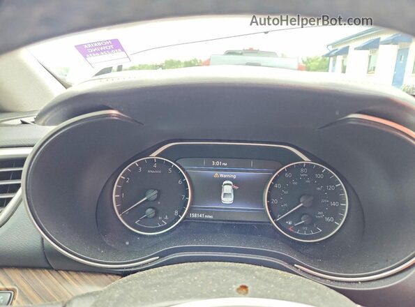 1N4AA6AP9GC417230 2016 NISSAN MAXIMA Brown Instrument cluster view