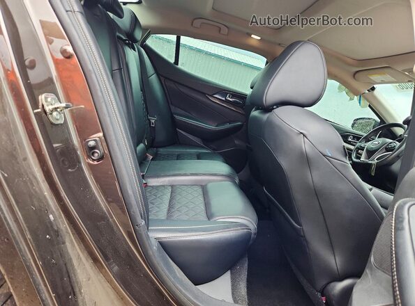 1N4AA6AP9GC417230 2016 NISSAN MAXIMA Brown Rear seats view