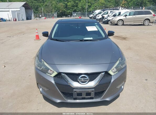 1N4AA6AP9GC420435 2016 NISSAN MAXIMA Gray Вид щитка приладів