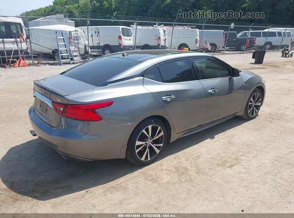 1N4AA6AP9GC420435 2016 NISSAN MAXIMA Gray Задня права чверть