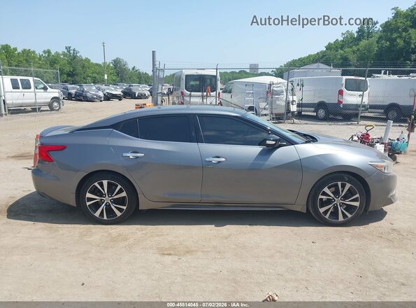 1N4AA6AP9GC420435 2016 NISSAN MAXIMA Gray Вид задньої частини салону